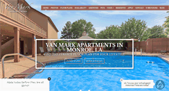 Desktop Screenshot of liveatvanmarkapts.com